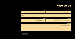 Boek Nu - Site Met Download Van HTML-Sjabloon