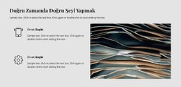 Doğru Şeyleri Yapmak - HTML Template Generator