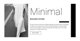 Minimal Design - Simple Webpage Design