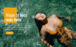 Viaje Guiado De Snorkel: Plantilla HTML5 Creativa Multipropósito