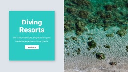 Diving Resorts - Html Code