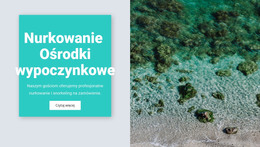 Ośrodki Nurkowe – Szablon HTML5