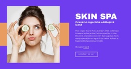 Skin SPA Salon - Šablona Bootstrapu