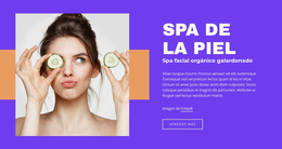 Salón SPA Skin: Plantilla De Sitio Web Sencilla