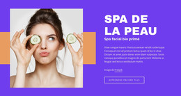 Salon SPA De La Peau - Modèle De Page HTML