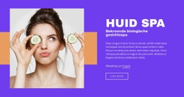 Premium Websitemodel Voor Skin SPA Salon