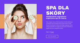 Salon Skin SPA - Szablon Projektu Strony Internetowej