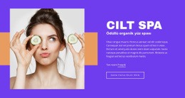 Cilt SPA Salonu Web Sitesi Tasarımı