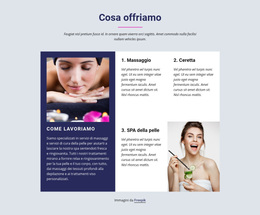 Dallo Styling Dei Capelli, Alla Cura Della Pelle Del Viso - Tema WordPress Premium