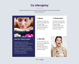 Od Stylizacji Włosów Po Pielęgnację Skóry Twarzy - Szablon Internetowy