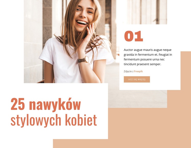 25 nawyków stylowej kobiety Wstęp