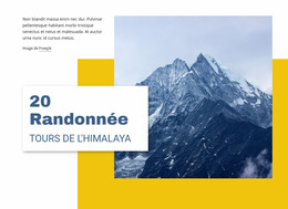 20 Circuits De Randonnée Dans L'Himalaya - Téléchargement Gratuit Du Modèle Joomla