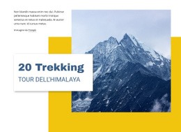 20 Trekking Tour Dell'Himalaya - Free HTML Website Builder