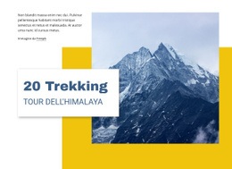 20 Trekking Tour Dell'Himalaya - Design Reattivo