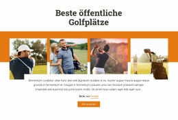 Beste Öffentliche Golfplätze – Kostenlos Herunterladbare HTML5-Vorlage