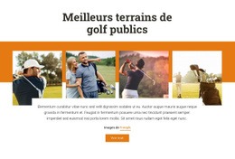 Meilleurs Terrains De Golf Publics - Modèles De Sites Web