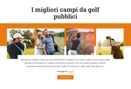 HTML Reattivo Per I Migliori Campi Da Golf Pubblici