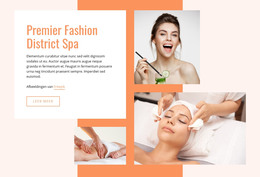 Premier Fashion Spa - HTML-Sjabloon Downloaden