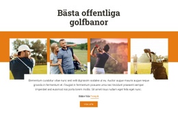 Bästa Offentliga Golfbanor – Responsivt WordPress-Tema