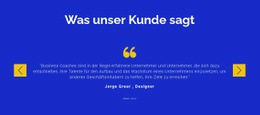 Wir Schätzen Unsere Kunden - Kostenlos Herunterladbares Website-Design