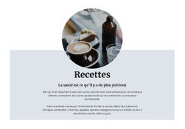Café Irlandais – Modèle D'Une Page Prêt À L'Emploi