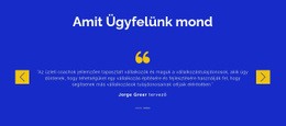 Nagyra Értékeljük Ügyfeleinket