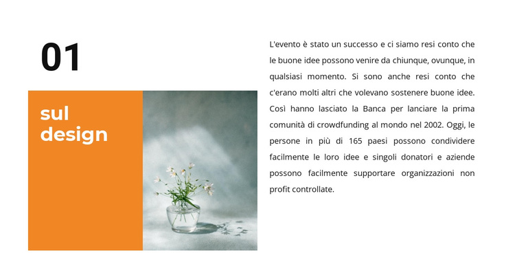 Informazioni sul design della stanza Tema WordPress