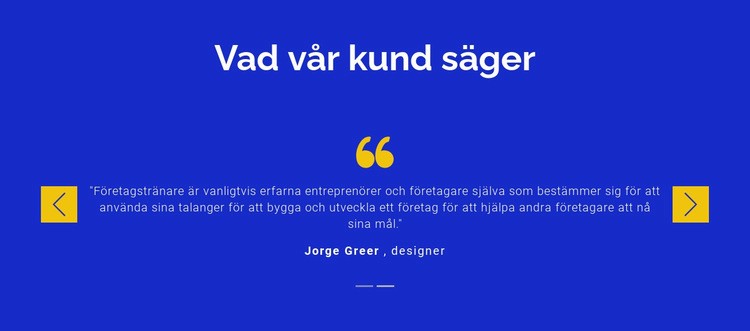 Vi värdesätter våra kunder WordPress -tema