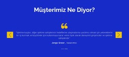 Müşterilerimize Değer Veriyoruz