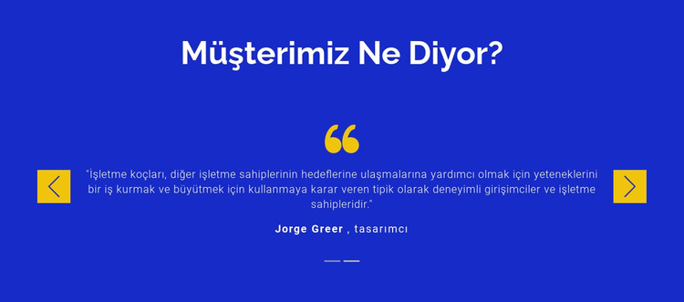 Müşterilerimize değer veriyoruz WordPress Teması