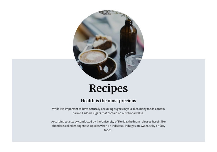 Irish coffee Web Page Design