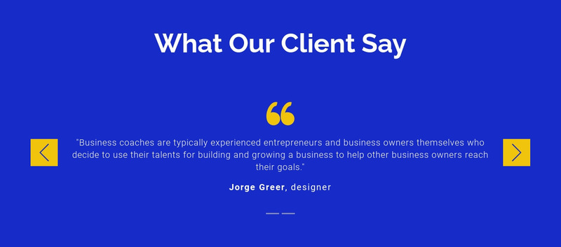 We value our clients Web Page Designer