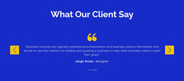 We Value Our Clients