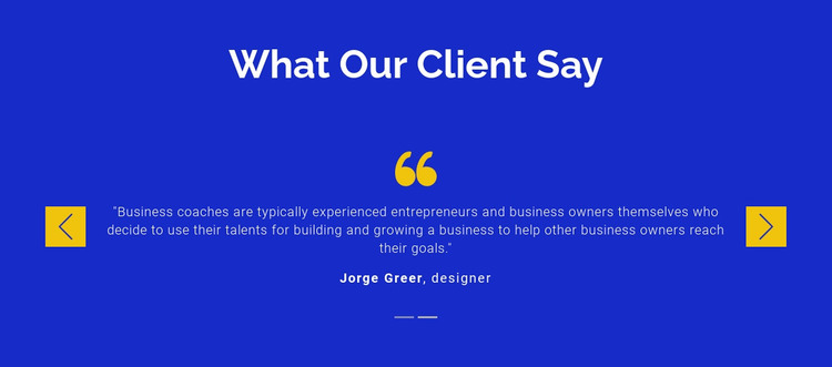 We value our clients WordPress Theme
