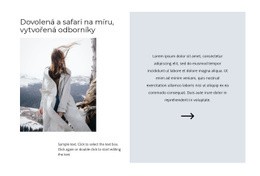 Lyžařská Dovolená – Webová Šablona HTML