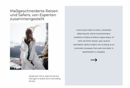 Skiurlaub - Kreativer Mehrzweck-Website-Builder