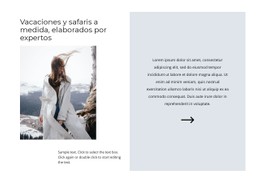 Vacaciones De Esquí Plantilla CSS Básica