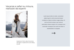 Vacanza Sugli Sci - Modello WordPress