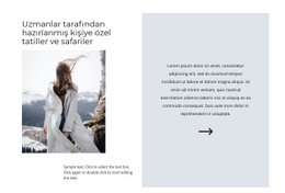 Kayak Tatili - Güzel Şablonlar Oluşturun