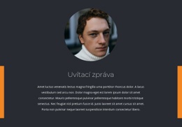 Pozdravy – Šablona Webové Stránky HTML