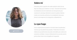 Impresionante Plantilla HTML5 Para Mis Habilidades En El Trabajo