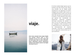 El Camino A Nuevos Lugares - Plantilla De WordPress