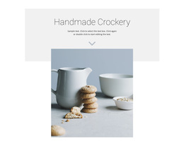 Coffee Biscuits - HTML5 Landing Page