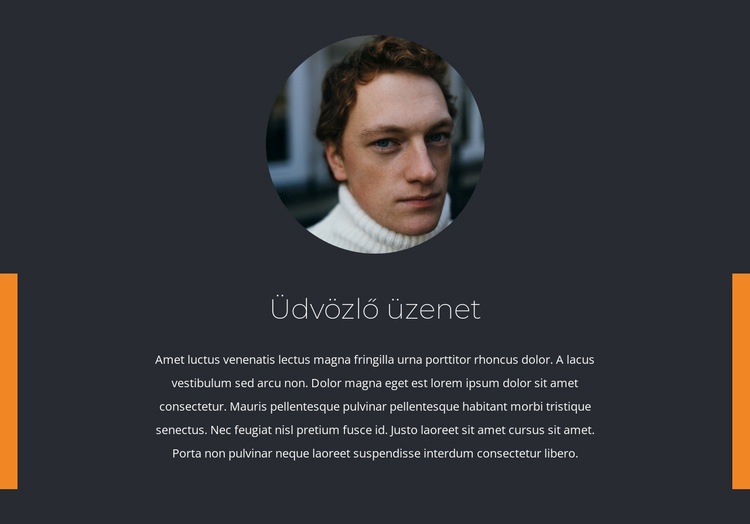 Üdvözlet WordPress Téma