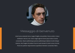 Saluti - Modello HTML5 Gratuito