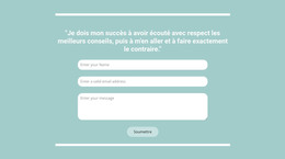 Contact Rapide Avec Nous – Modèle D'Éléments Premium
