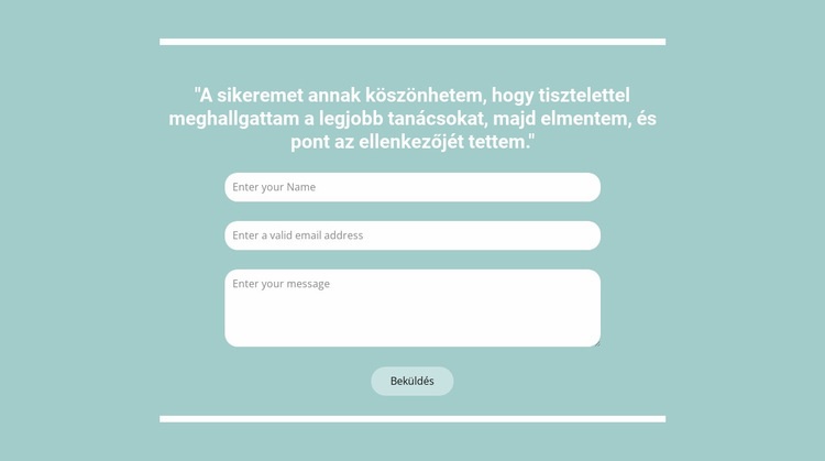 Gyors kapcsolatfelvétel velünk Weboldal tervezés