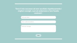 Contatto Rapido Con Noi Modello Di Negozio