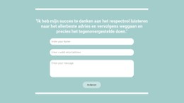 Snel Contact Met Ons Winkelsjabloon
