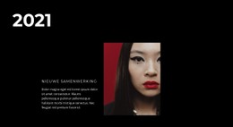 Wat Is Modieus? Sjabloon Voor Één Pagina